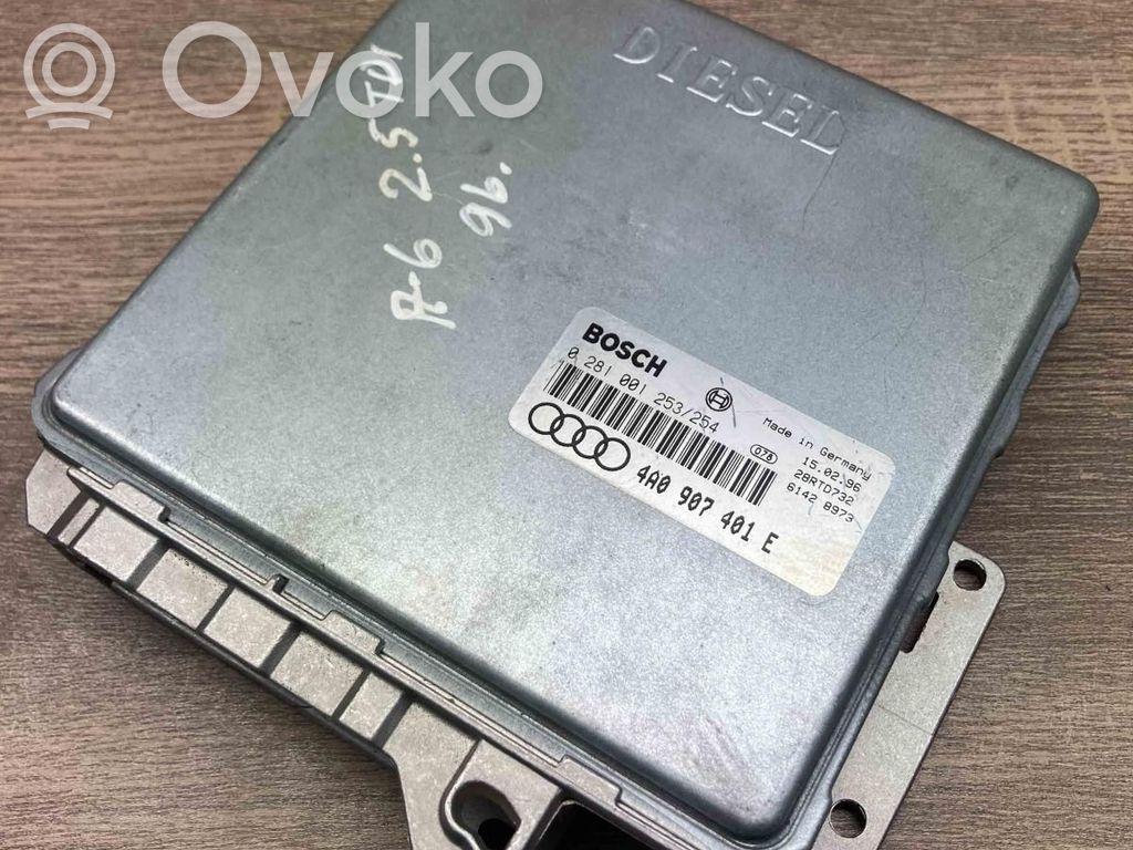 Audi A6 S6 C4 4A Engine control unit/module ECU 