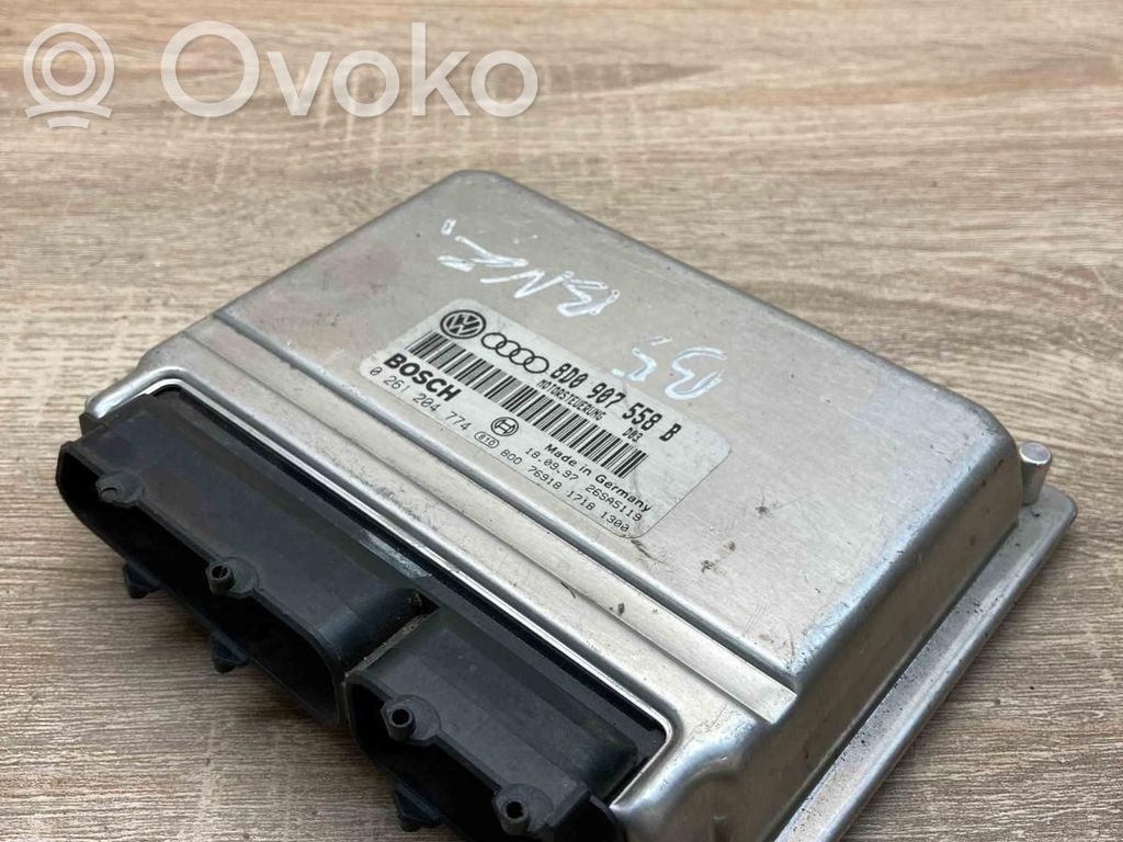 Engine control unit/module ECU   8D0907558B,0261204774
