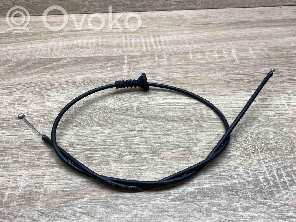 BMW X5 E70 Dzinēja pārsega slēdzenes trosīte 