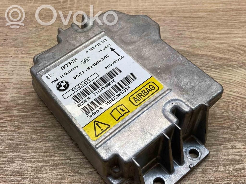 BMW X5 E70 Airbag control unit/module 