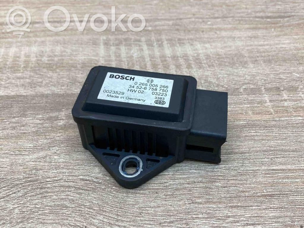 BMW 5 E60 E61 ESP acceleration yaw rate sensor 