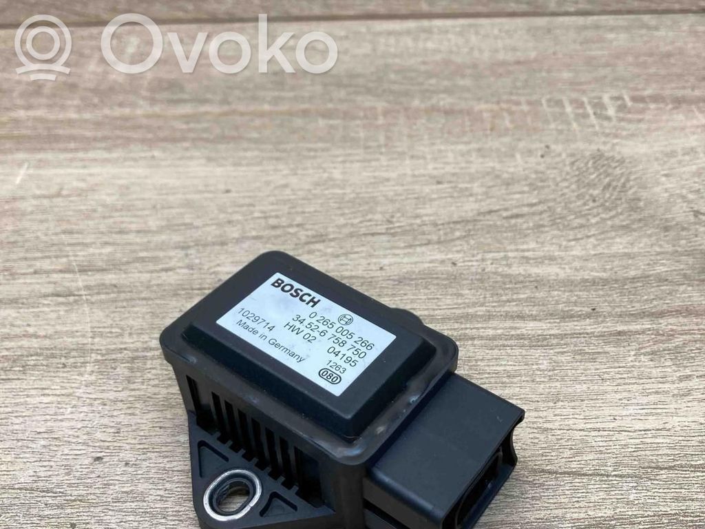 BMW 5 E60 E61 ESP acceleration yaw rate sensor 