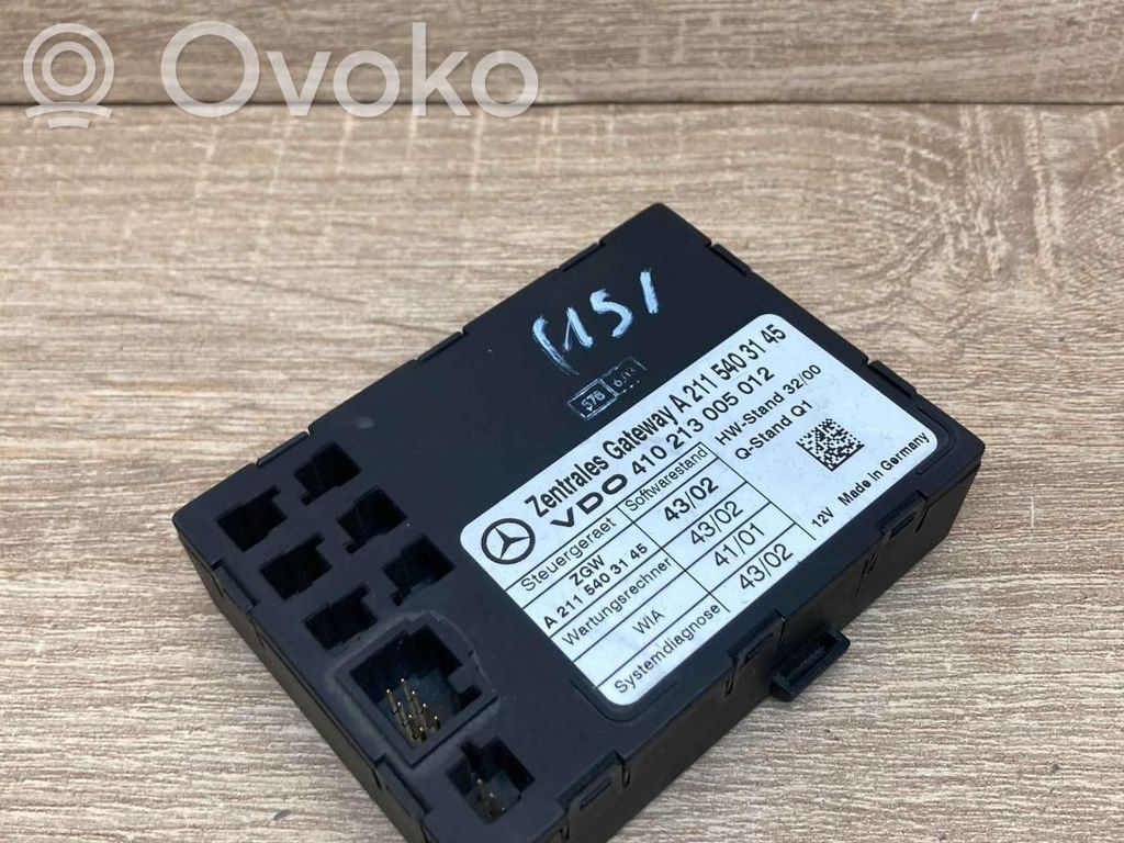 Mercedes-Benz E W211 Gearbox control unit/module 