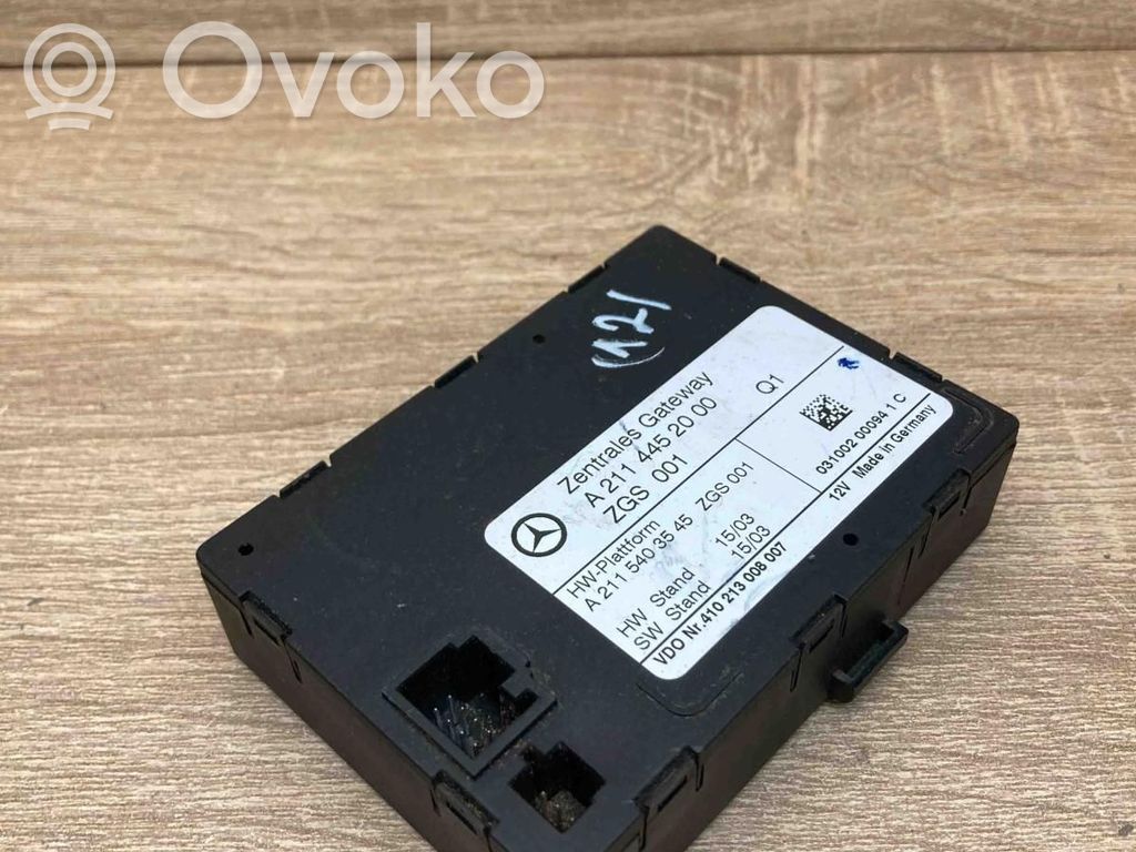 Mercedes-Benz E W211 Gateway control module 