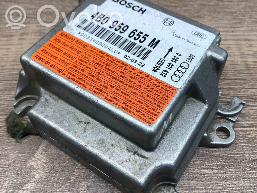 Audi A6 S6 C5 4B Airbag control unit/module 