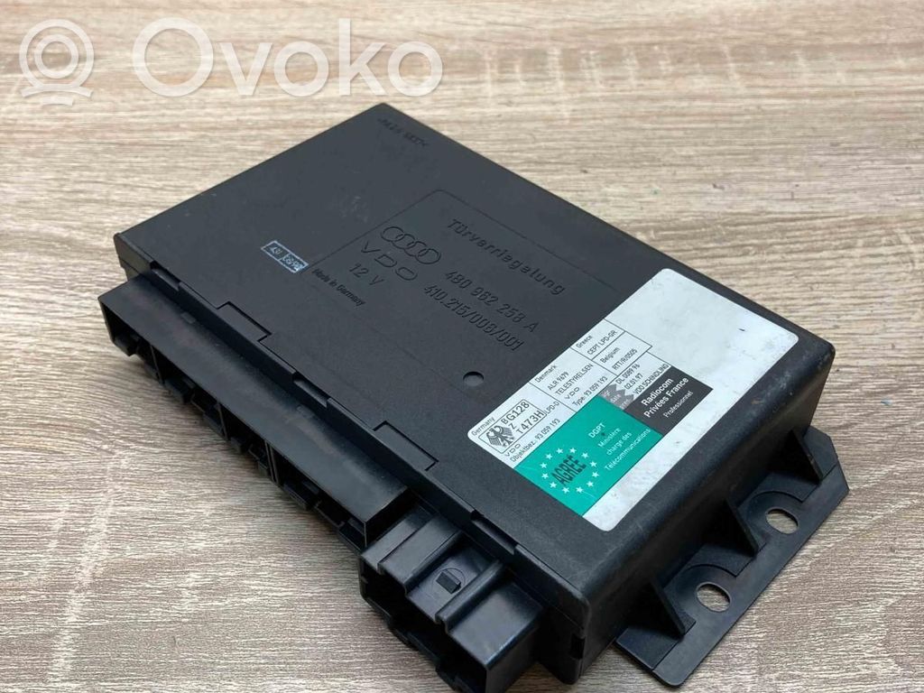 Audi A6 S6 C5 4B Comfort/convenience module 