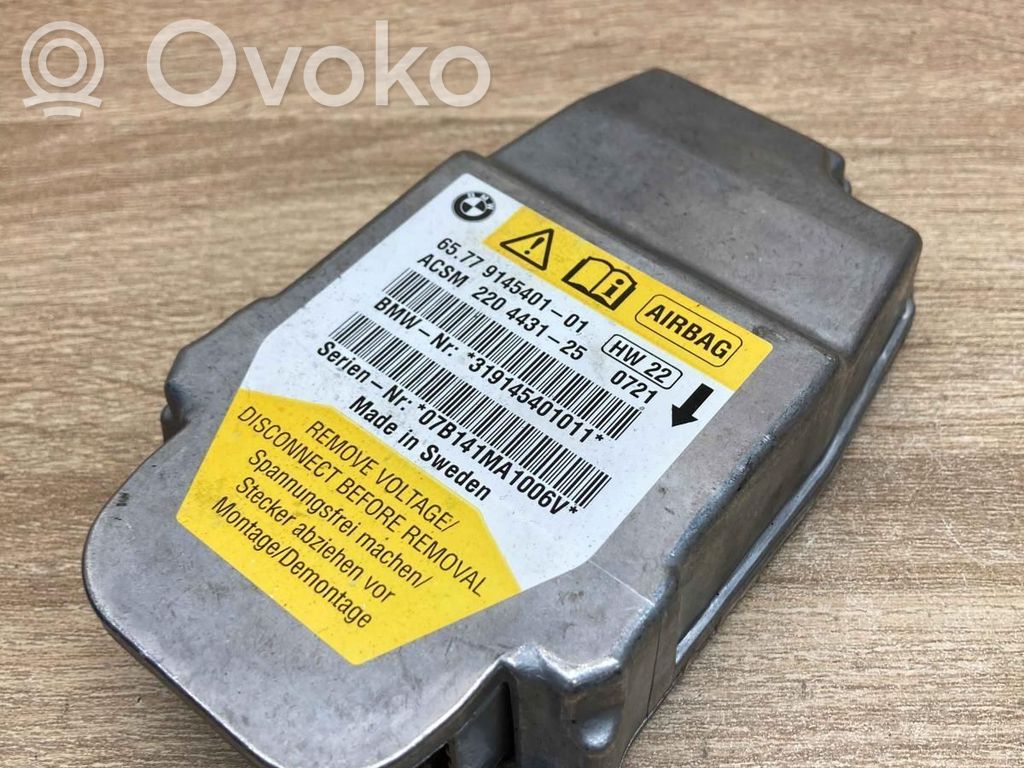 BMW 5 E60 E61 Airbag control unit/module 