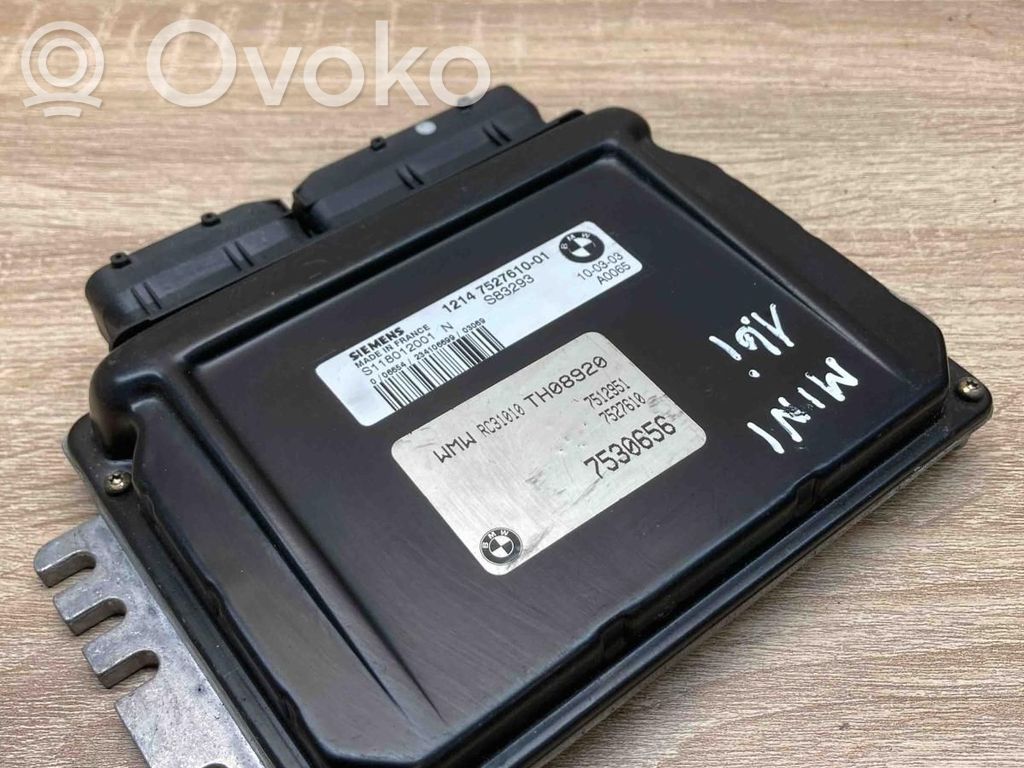 Engine control unit/module ECU   7527610