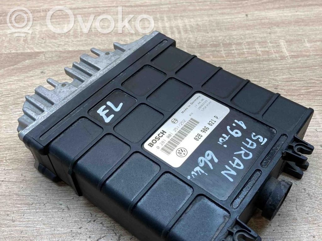 Volkswagen Sharan Engine control unit/module ECU 