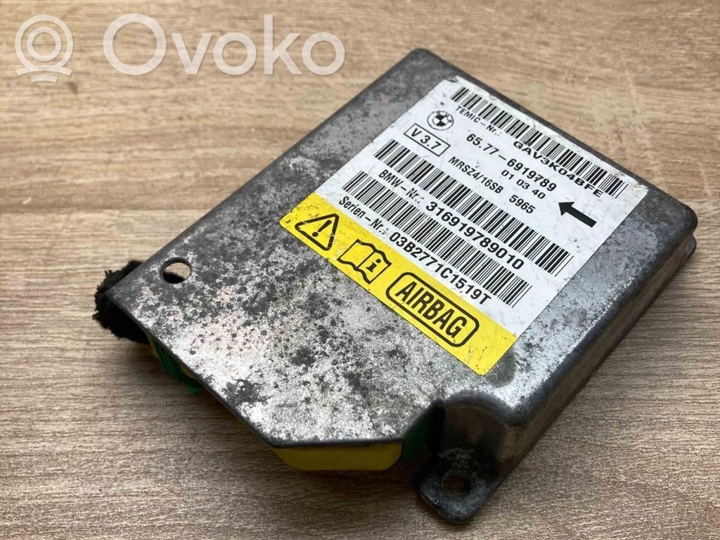 BMW 5 E39 Airbag control unit/module 
