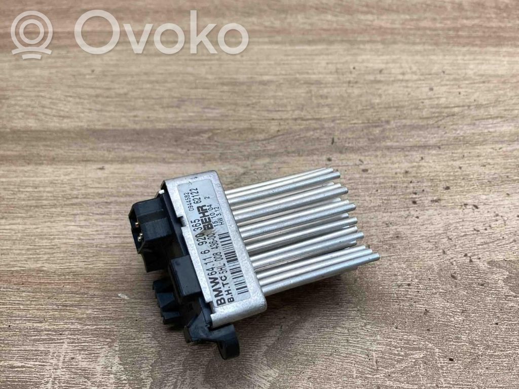 BMW X3 E83 Motor aerotermă/rezistor ventilator 