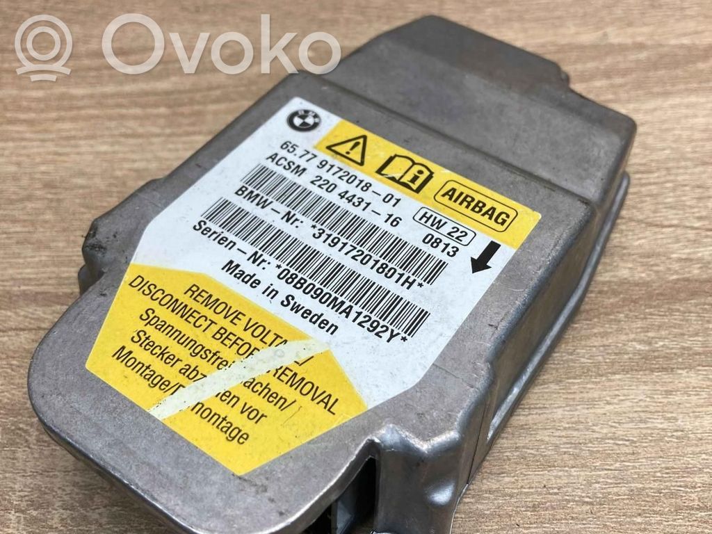 BMW 5 E60 E61 Airbag control unit/module 
