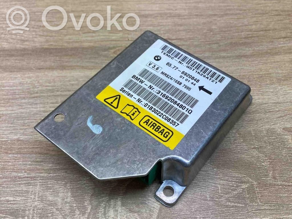 BMW 5 E39 Airbag control unit/module 