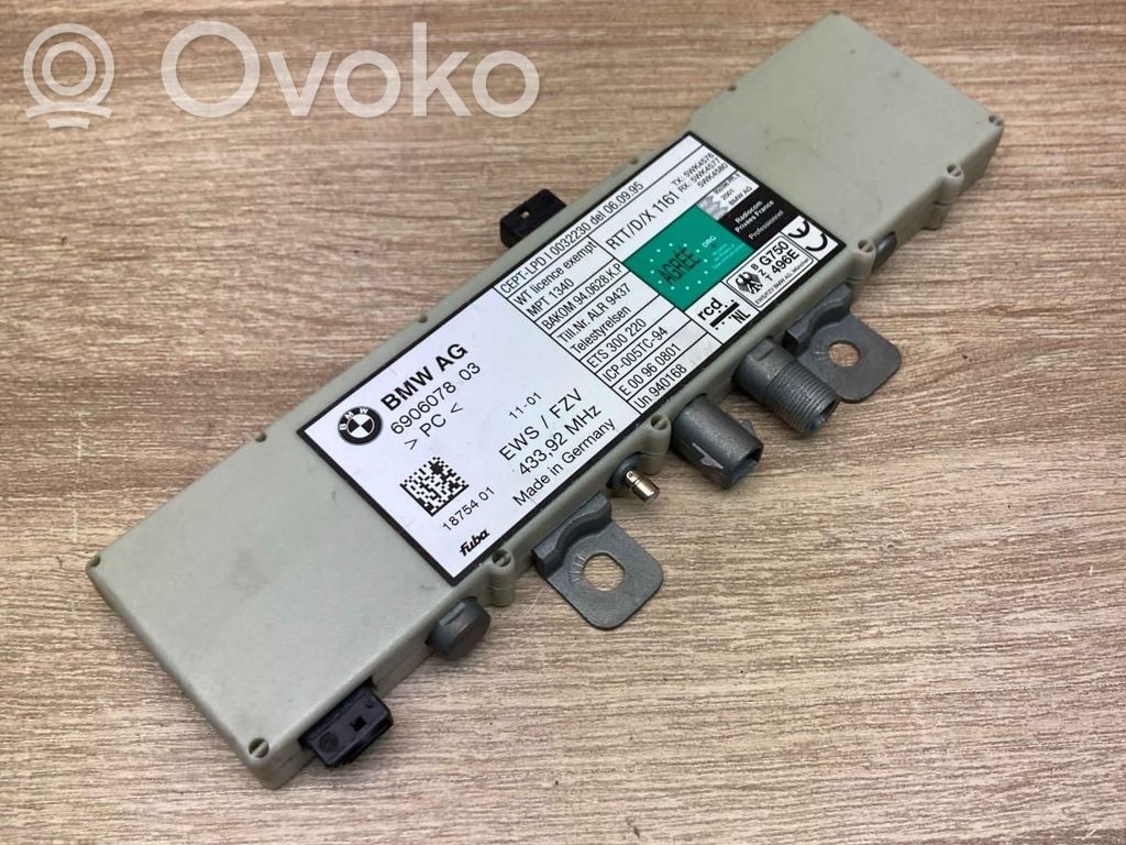 BMW 5 E39 Antenos valdymo blokas 