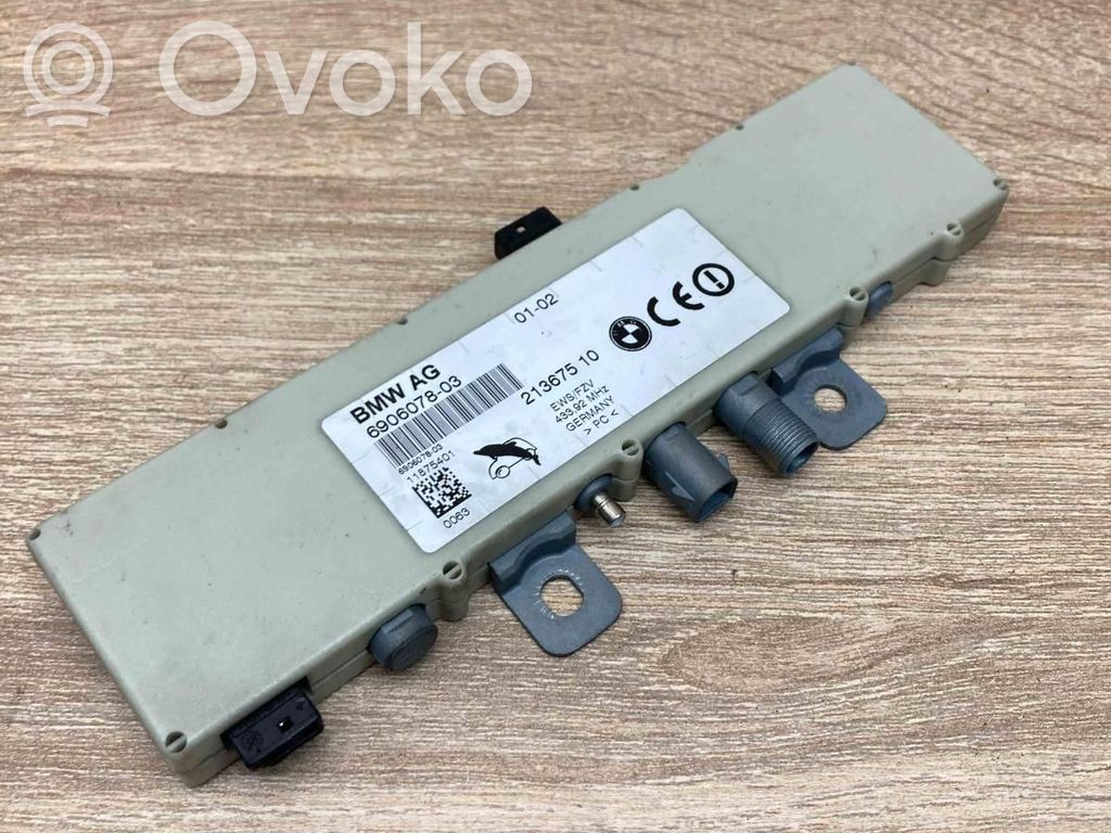 BMW 5 E39 Antenos valdymo blokas 