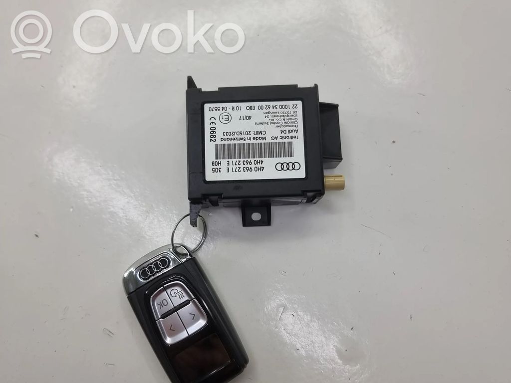 Audi A4 S4 B9 Auxiliary heating control unit/module 