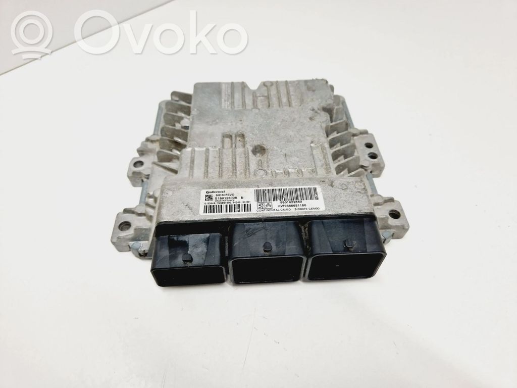 Engine control unit/module   9801622880,S180123008B