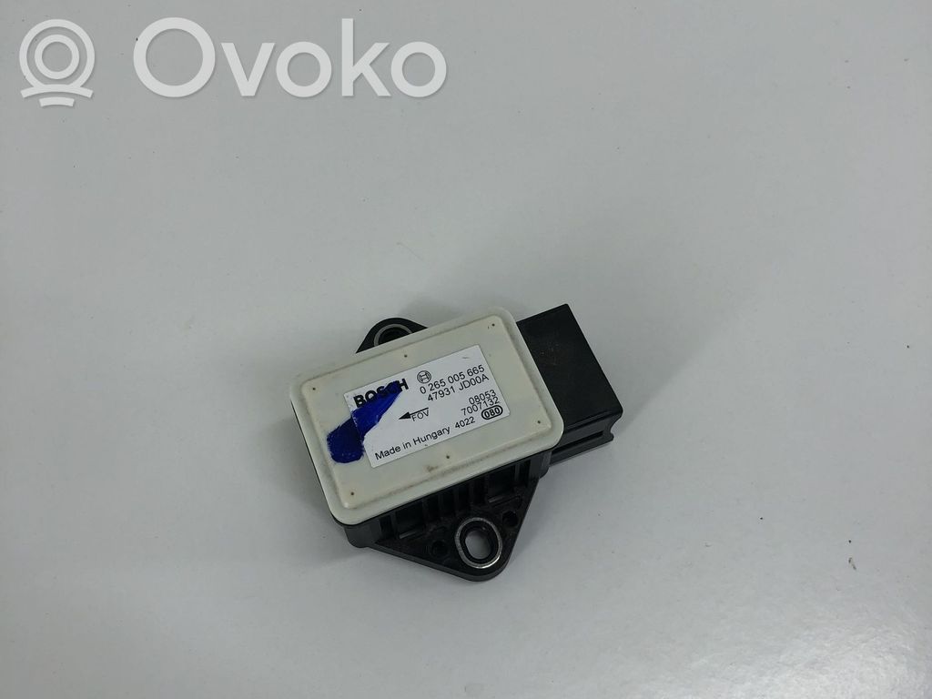 Czujnik przyspieszenia ESP   0265005665,47931JD00A