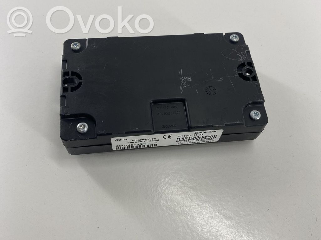 Renault Scenic III -  Grand scenic III GPS navigation control unit/module 