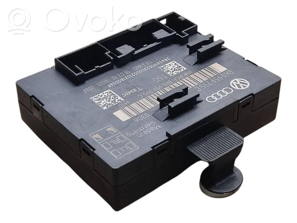 Audi A4 S4 B8 8K Unité de commande module de porte 