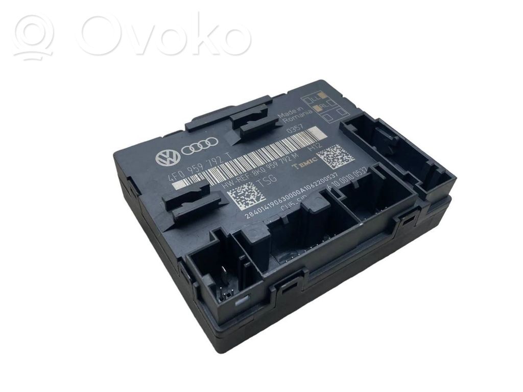 Audi A6 S6 C6 4F Door control unit/module 