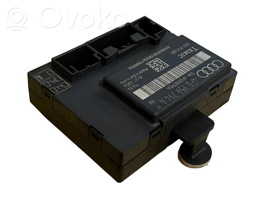 Audi A6 S6 C6 4F Door control unit/module 