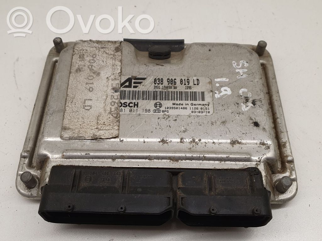Audi A6 S6 C6 4F Unidad de control/módulo ECU del motor 