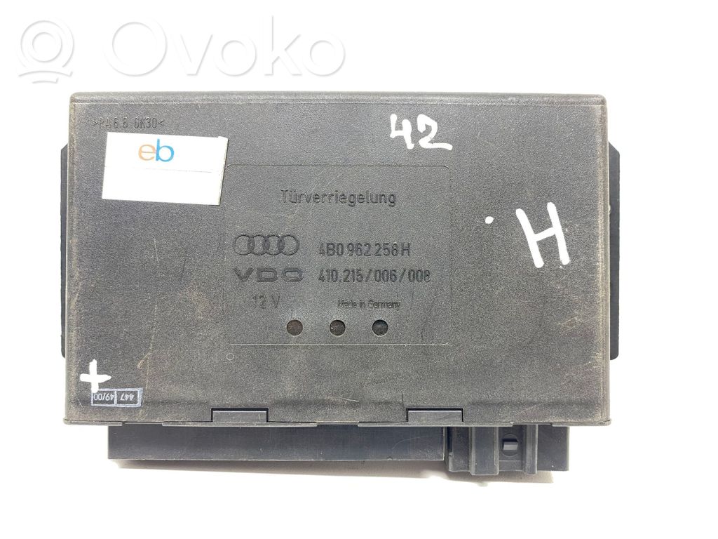 Audi A6 S6 C5 4B Mukavuusmoduuli 