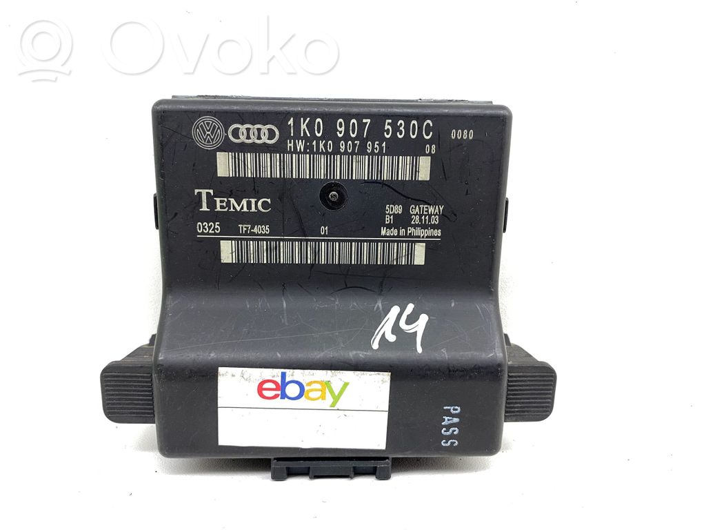 Volkswagen PASSAT B6 Módulo de control Gateway 