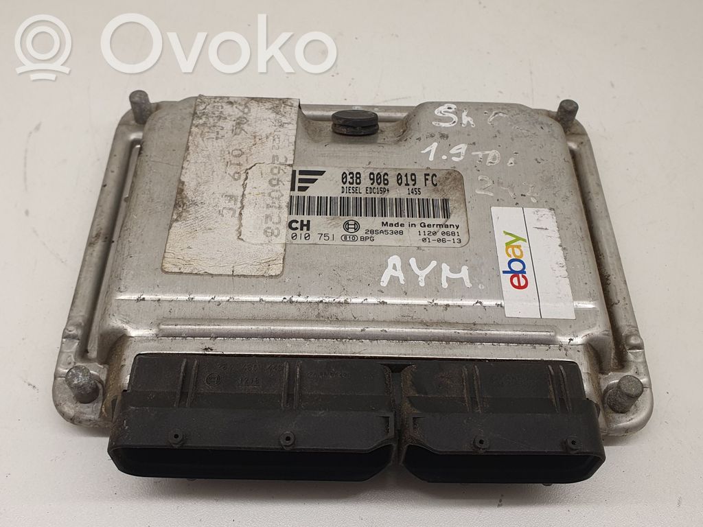 Audi A6 S6 C6 4F Engine control unit/module ECU 