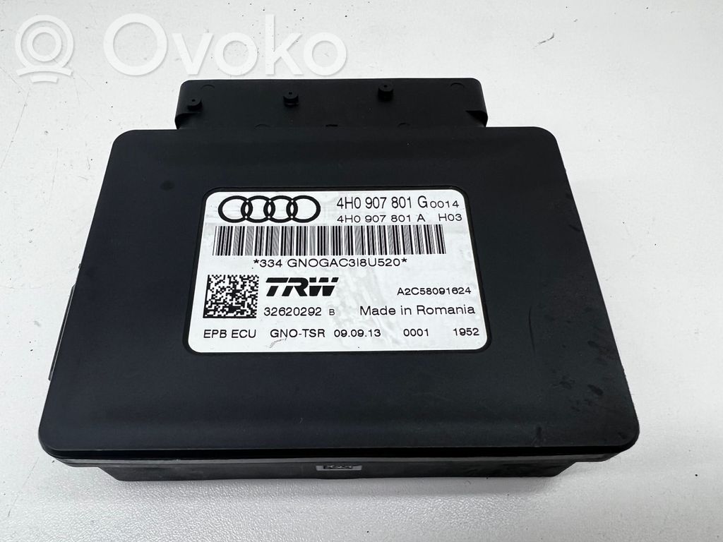 Audi A6 S6 C7 4G Module de commande de frein à main 