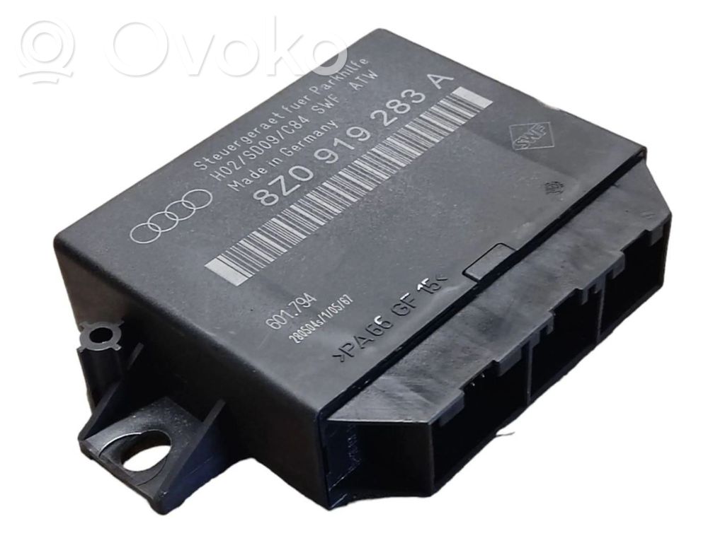 Audi A4 S4 B6 8E 8H Parkavimo (PDC) daviklių valdymo blokas 