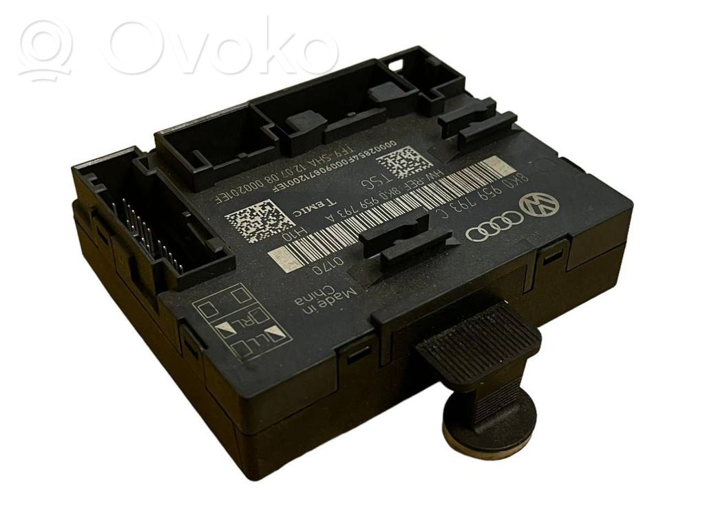 Audi A4 S4 B8 8K Oven ohjainlaite/moduuli 