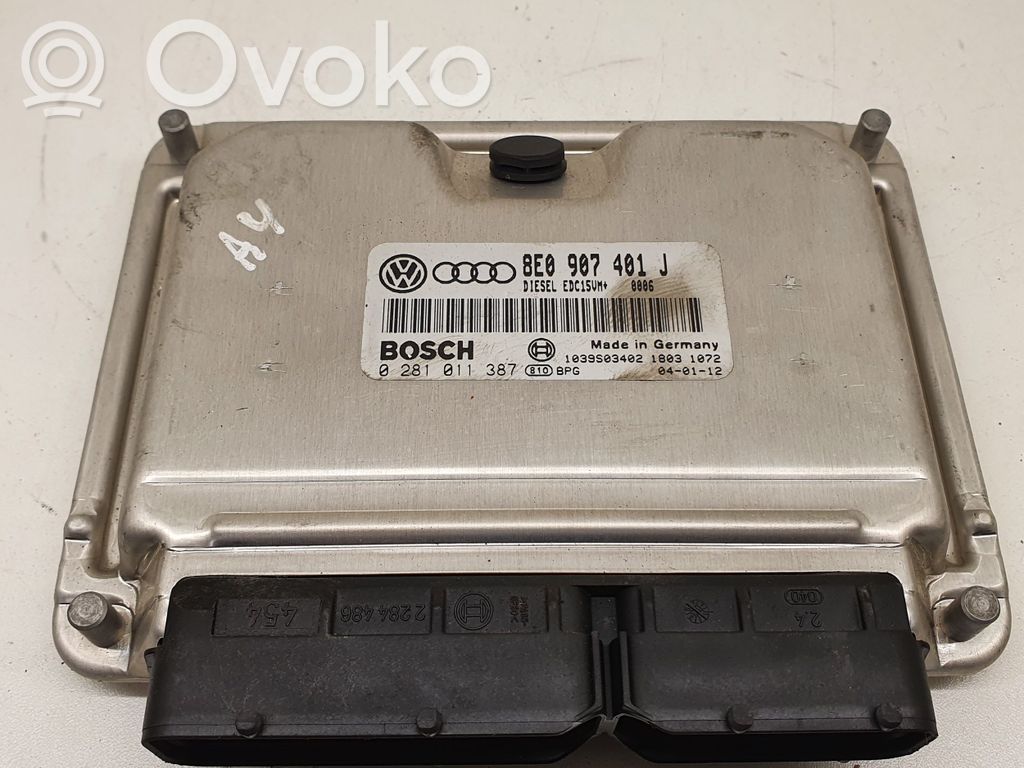 Audi A6 S6 C5 4B Engine control unit/module ECU 