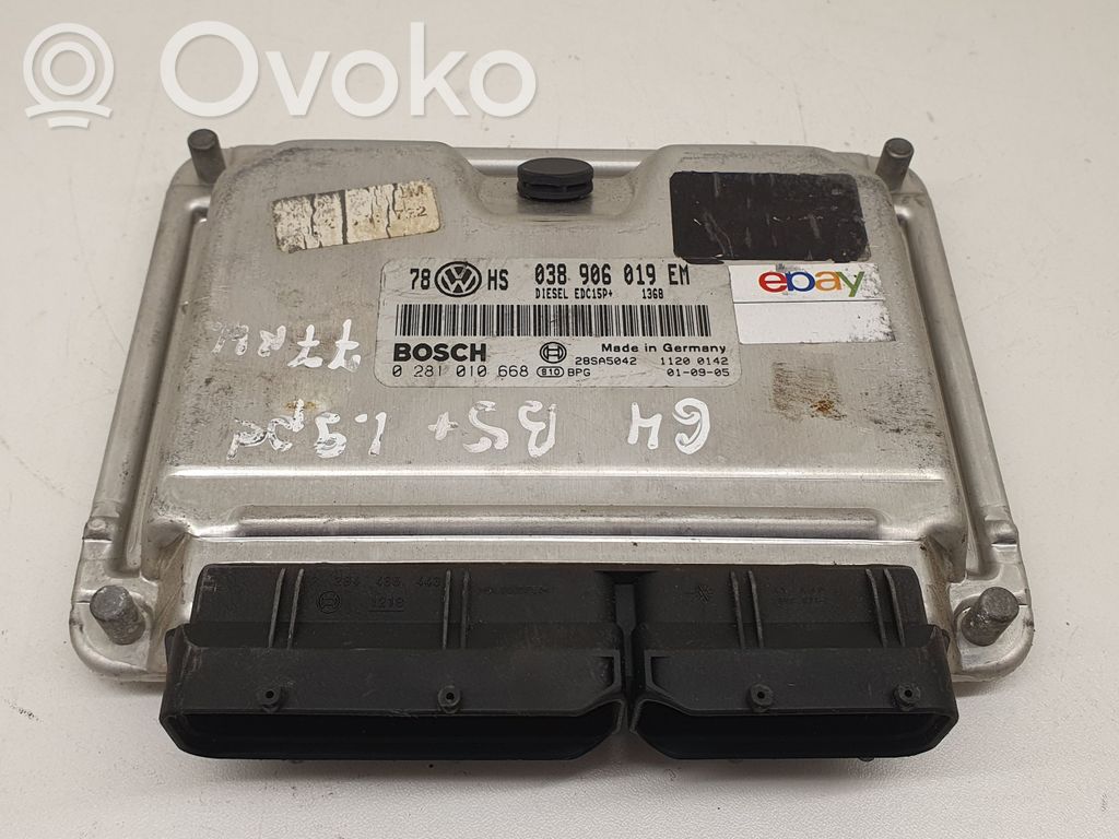 Audi A6 S6 C6 4F Unitate control motor/modul ECU 
