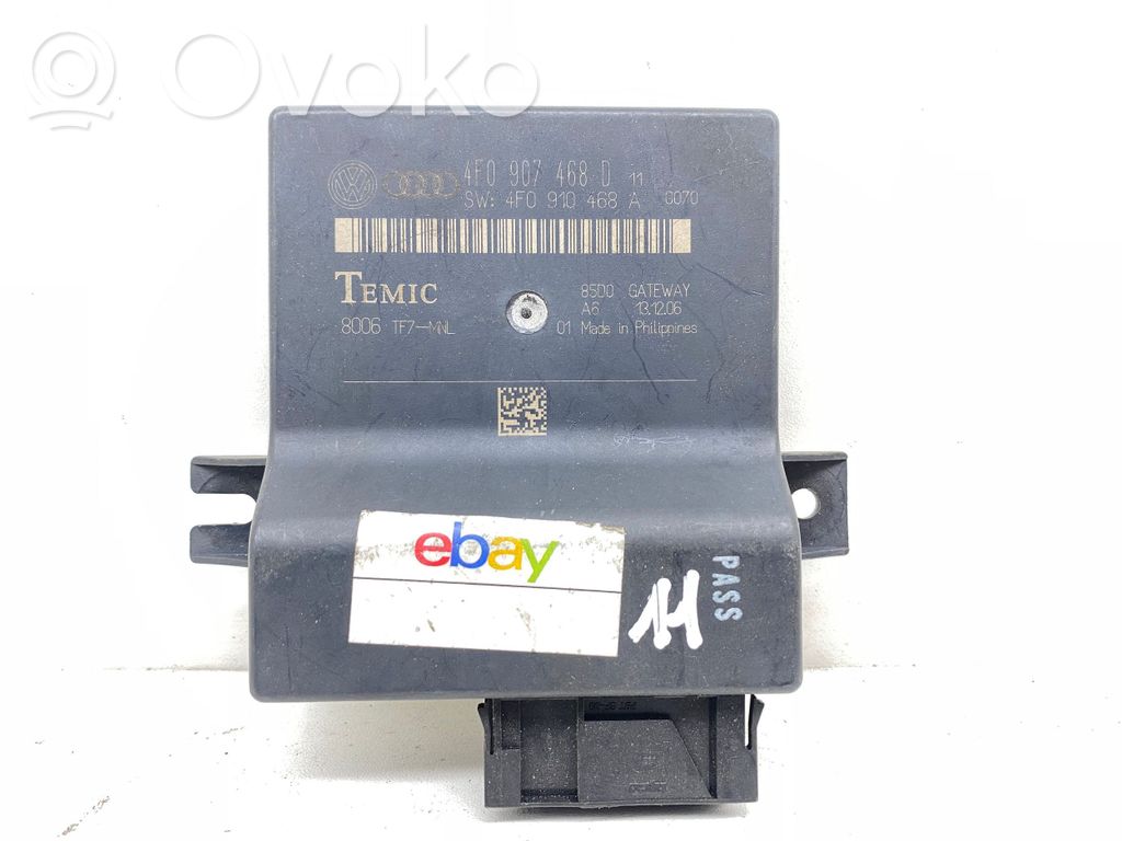 Audi A6 Allroad C6 Gateway control module 