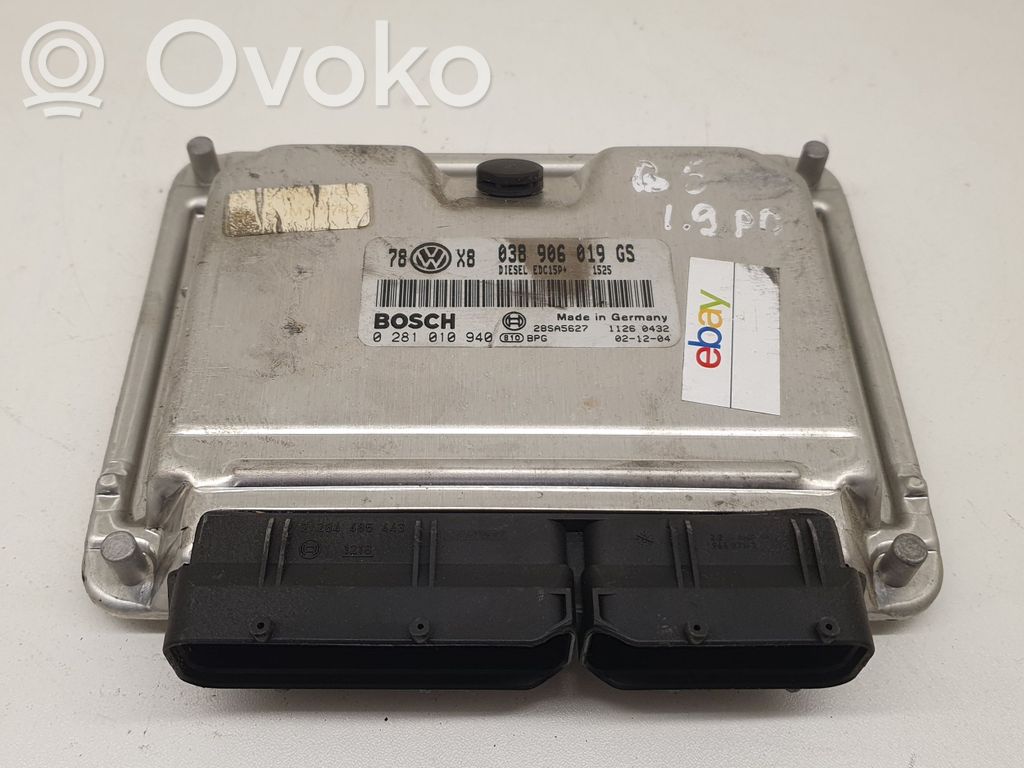 Audi A6 S6 C6 4F Engine control unit/module ECU 