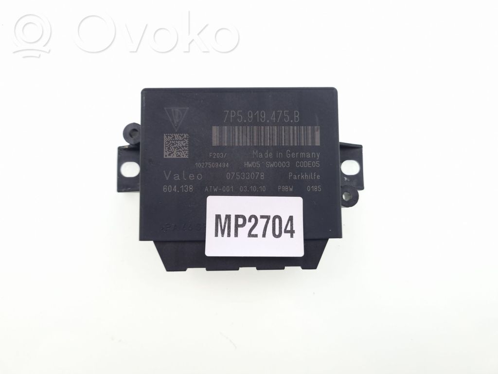 Porsche Cayenne (92A) Parking PDC control unit/module 