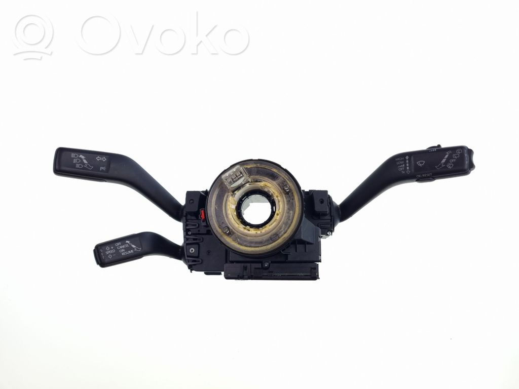 Volkswagen PASSAT B6 Interruptor/palanca de limpiador de luz de giro 
