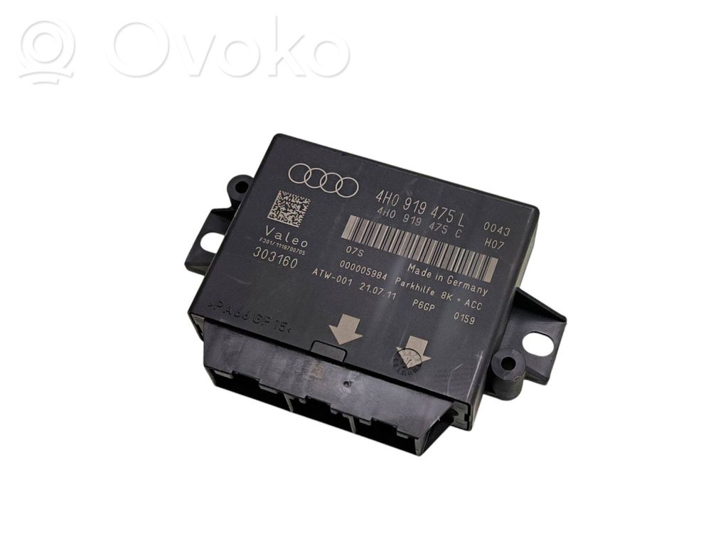 Audi A6 S6 C7 4G Unidad de control/módulo PDC de aparcamiento 