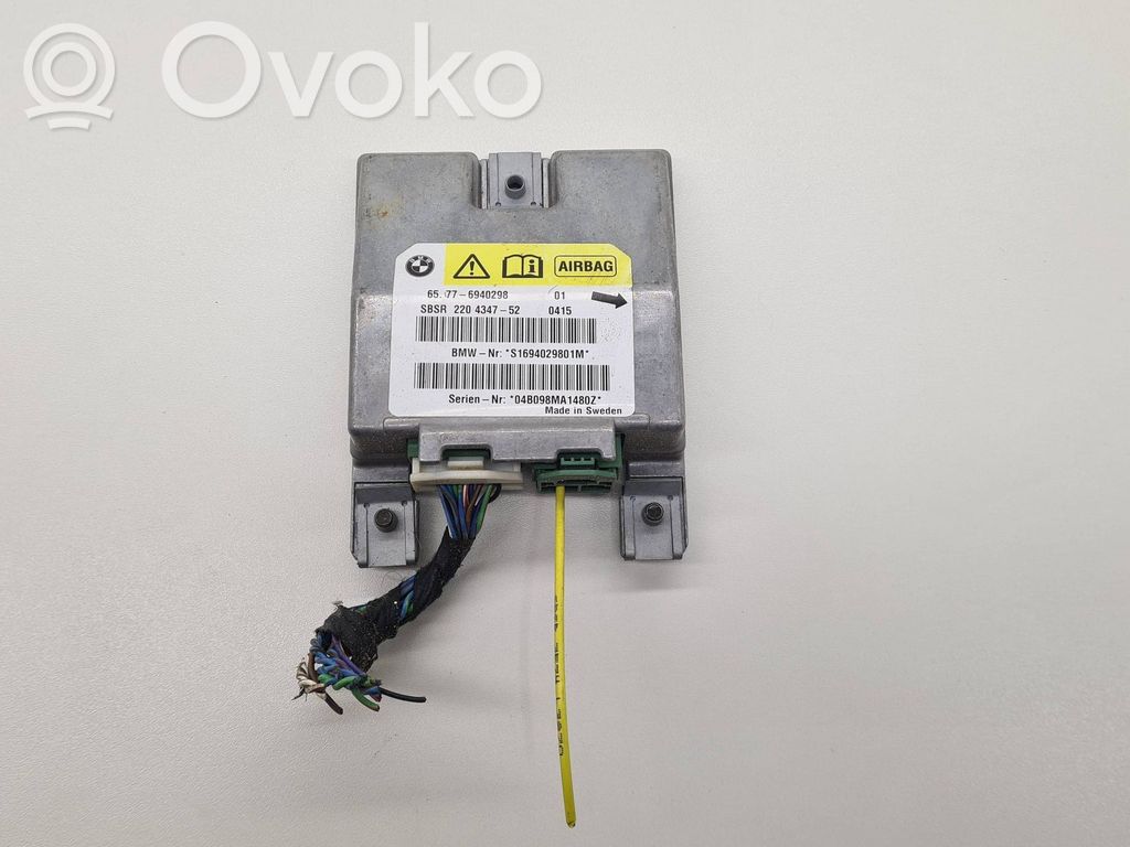 Airbag control unit/module   6940298,220434752