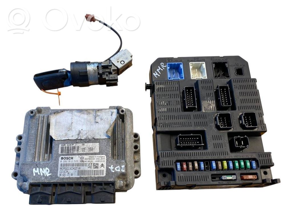 Peugeot 207 Kit calculateur ECU et verrouillage 