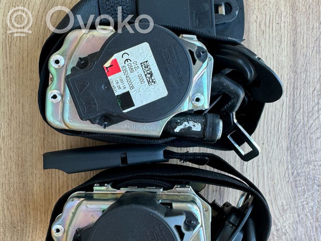 Pas bezpieczeństwa fotela przedniego   0589P10021,012L0000,635240200B
