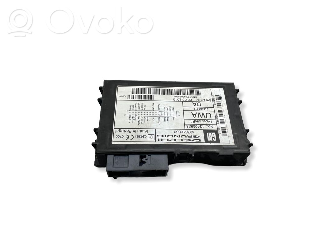 Opel Corsa D Module unité de contrôle Bluetooth 