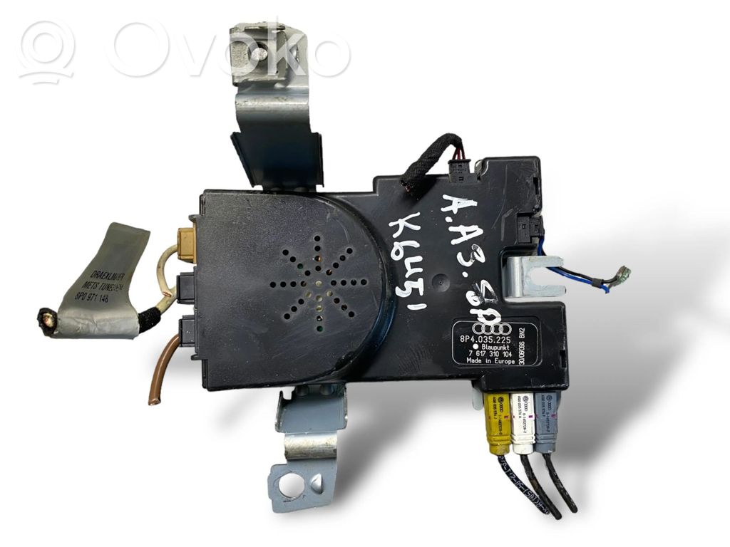 Audi A3 S3 A3 Sportback 8P Antenos stiprintuvas 