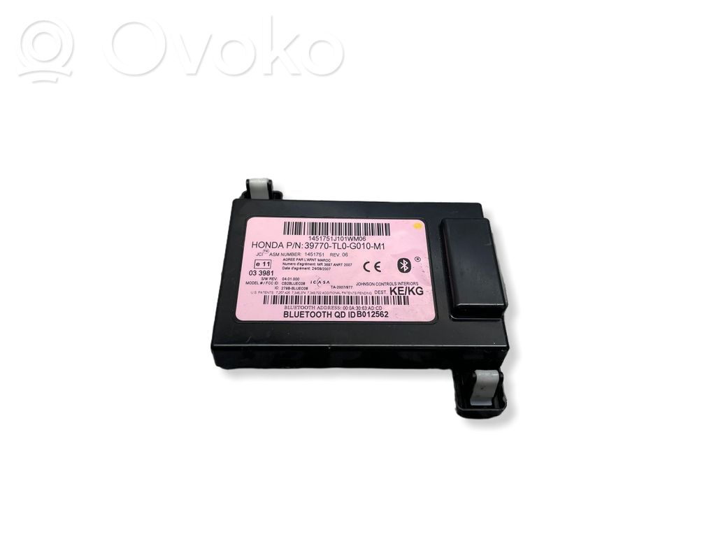 Bluetooth control unit module   39770TL0G010M1,1451751,39770TL0