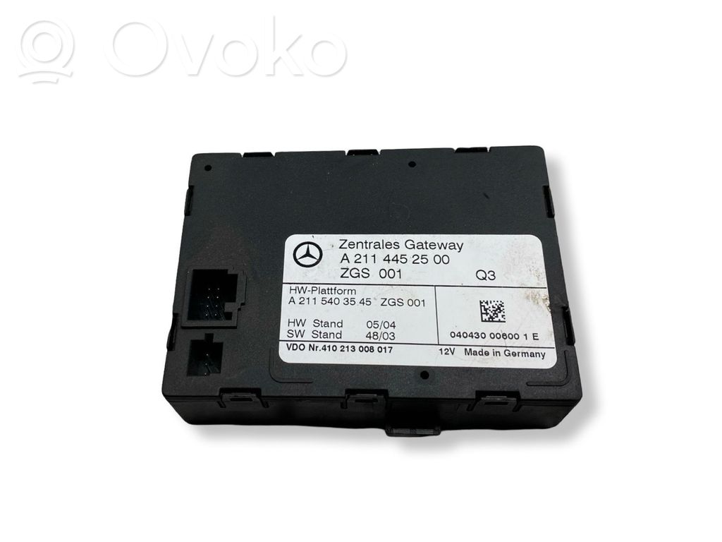 Módulo de control Gateway   A2114452500,A2115403545,410213008017