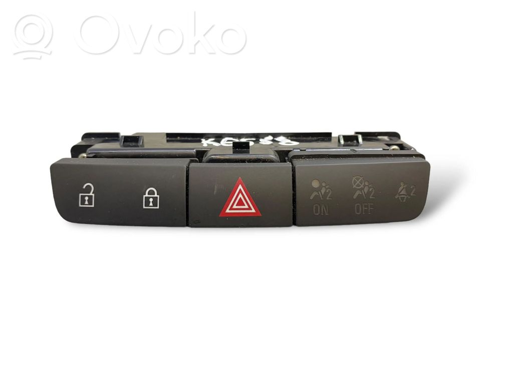 Opel Insignia A Hazard light switch 