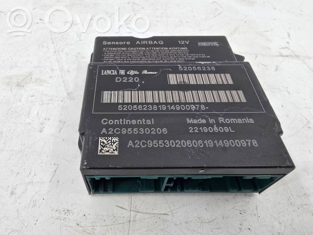 Fiat 500 Unitate/modul de comandă airbaguri