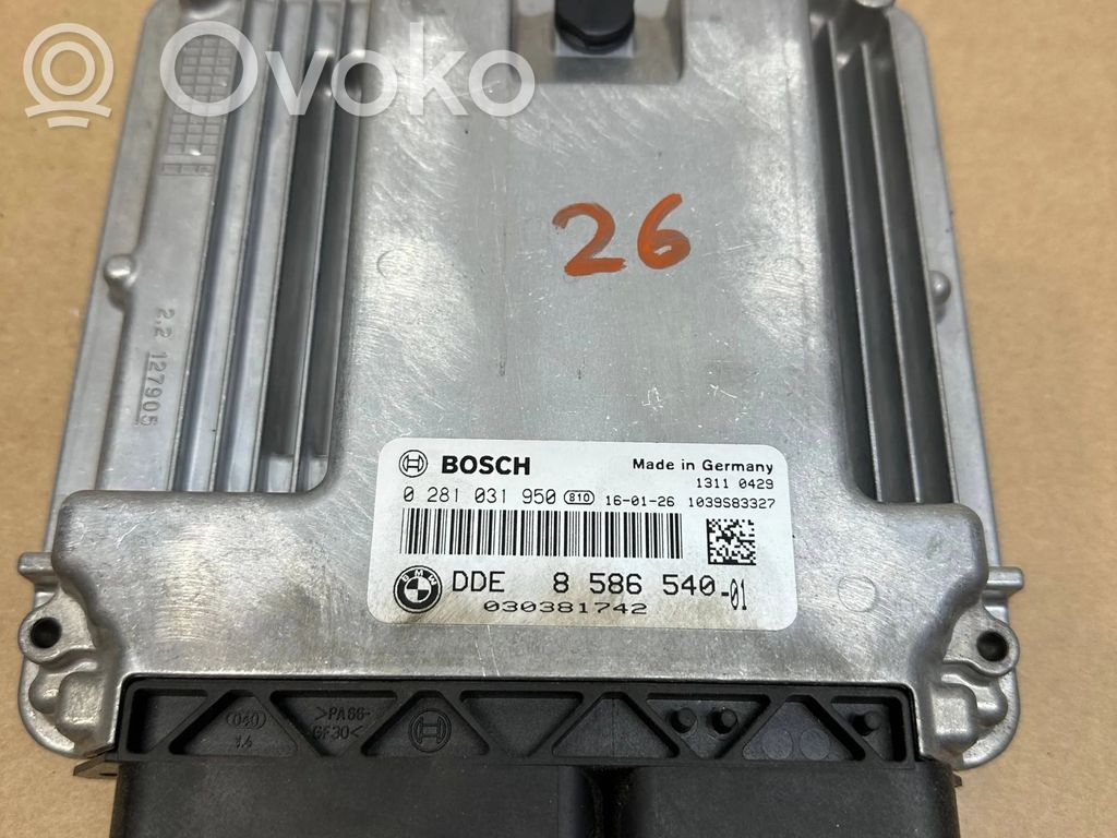 BMW X4 F26 Motorsteuergerät/-modul 